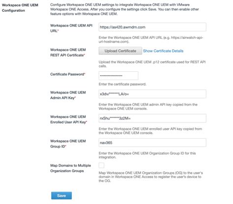 Resolving “There was a problem while getting the AirWatch opt-in status ...
