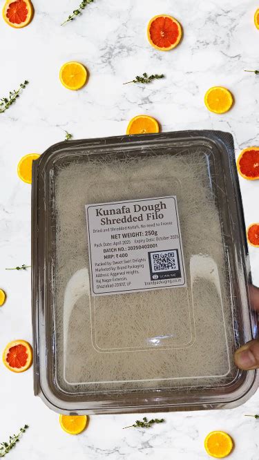 Kunafa Dough | Kataifi / Kanafeh Dough/ Shredded Thin Vermicelli for M ...