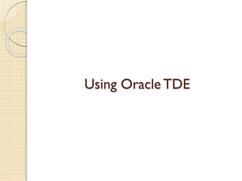 Image result for Oracle Encryption