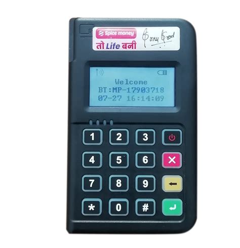 Spice Money Polyester Mini Magic ATM Accepts All Type Debit Card and ...