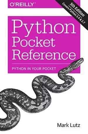Image result for Python Pocket Reference Book