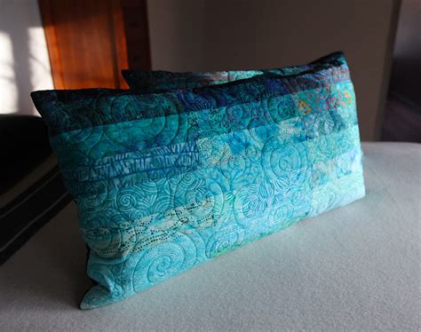 Ocean Rains King Size Pillow Shams - Made to Order