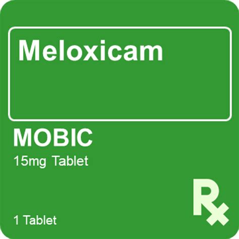 Mobic 15mg 1 Tablet - St. Joseph Drug - Online Store
