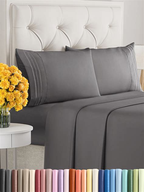 Amazon.com: Martex 1200 Thread Count Cotton Rich Sateen Sheet - 4 Piece ...