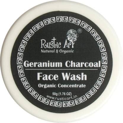 RUSTIC ART Organic Geranium Charcoal Concentrate|Anti Blackhead ...