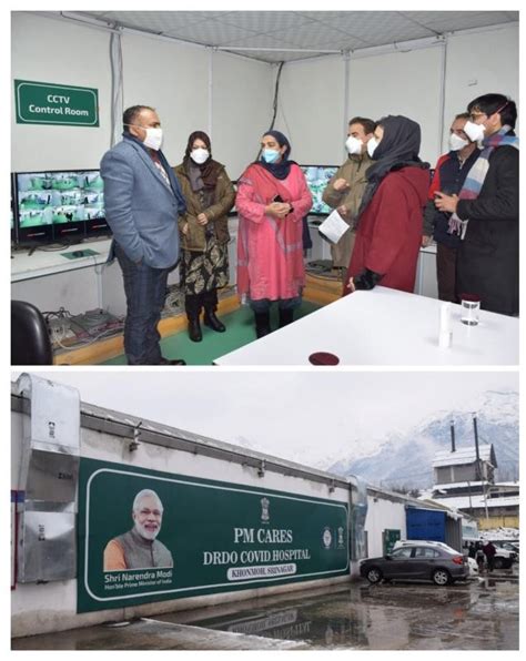 Div Com Kashmir visits Tertiary Health Care hospitals, stresses 100% ...