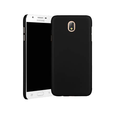 Samsung J7 Pro Matte Smooth Finish Hard Back Cover with Side Button Cut ...