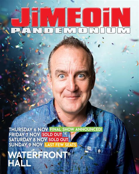 JiMEOiN: BELFAST - WATERFRONT 2025 - FINAL EXTRA SHOW JUST ADDED - THU ...