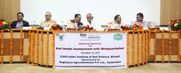 National seminar on "Soil Health Assessment with Mridaparikshak" | ICAR