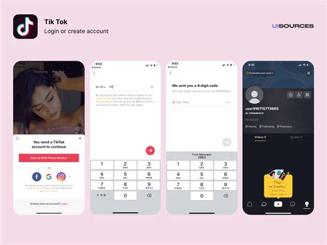 Tik Tok - App Store Screenshots Screenshots | UI Sources