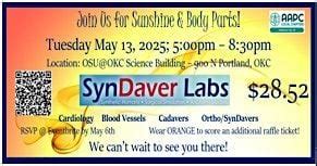 Sunshine & Body Parts - OKC May Mania, OSU-OKC School of STEM, Oklahoma ...