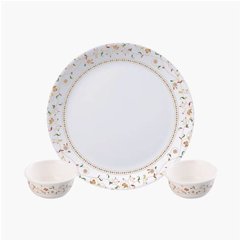 Buy SERVEWELL Urmi Printed 18-Pc. Dinner Set from Servewell at just INR ...