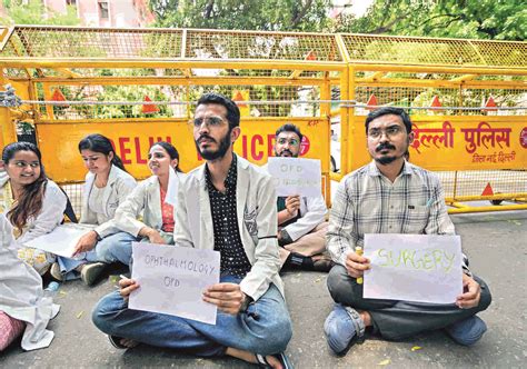 Delhi: Doctors offer elective OPD services outside Nirman Bhawan