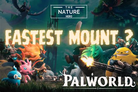 The Best And Fastest Flying Mount In Palworld: Speed Adventures - The ...