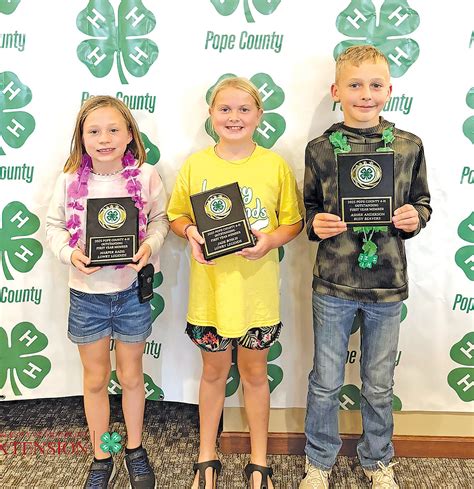 Pope County 4-H 2025 Awards Banquet - Pope County Tribune