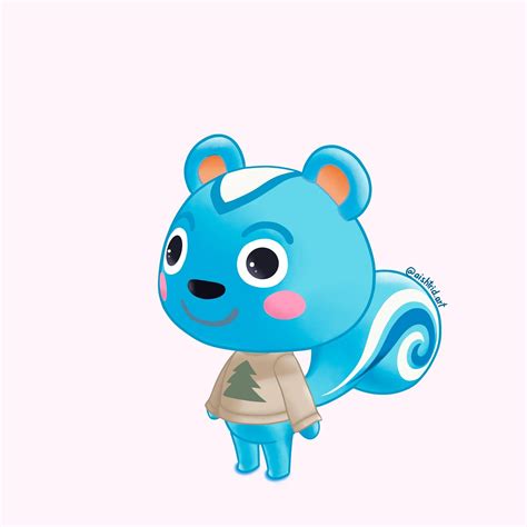 Filbert | Animal crossing, Ilustraciones, Personajes