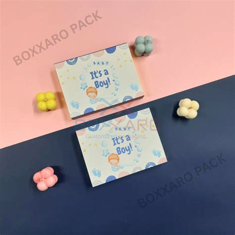 Premium "Its a Boy" Slider Paper Foldable Boxes – 6 Cavity & Without C ...