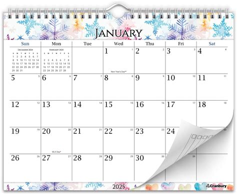 Amazon.com: AT-A-GLANCE 2025 Wall & Desk Calendar, Monthly, 11" x 8 ...