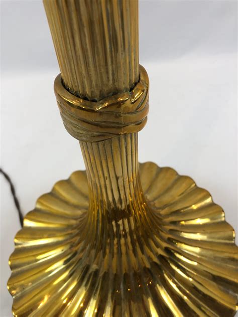 Gorgeous Heavy Solid Brass Floor Lamp by Chapman at 1stDibs | chapman ...