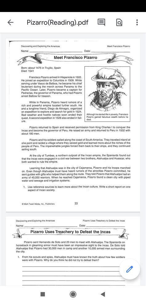 Francisco Pizarro Route Black And White