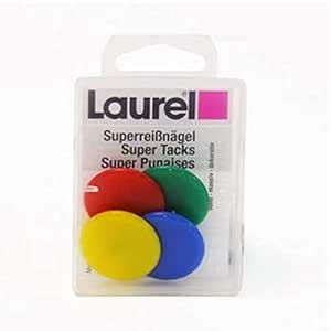 Laurel Super Drawing Pin 30mm Thumbtacks Push Drawing Cockboard ...