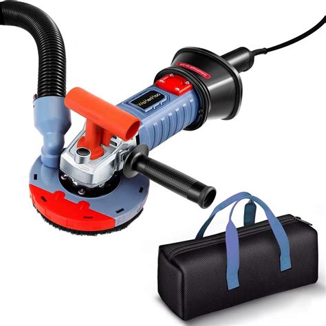 Wohenhao 5 Inch Concrete Planer 1500W with Dust Extraction Shroud and ...