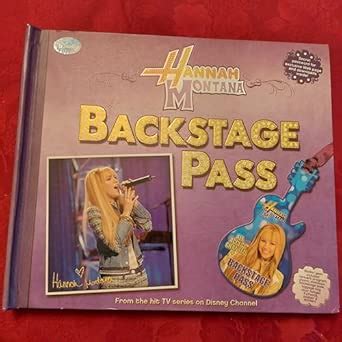 Buy Hannah Montana Backstage Pass Book Online at Low Prices in India ...