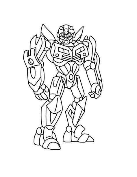 Bumblebee Prime Transformers coloring pages