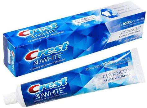 Crest 3d White Advanced Triple Whitening Toothpaste – CareSoul