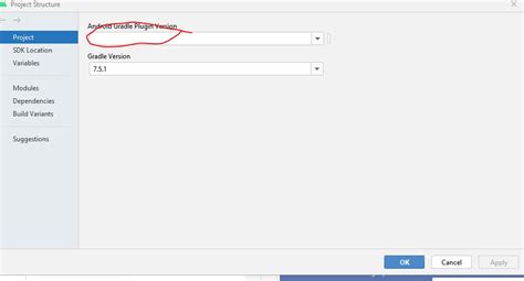 Image result for Plugin with ID Com.Android.application Not Found