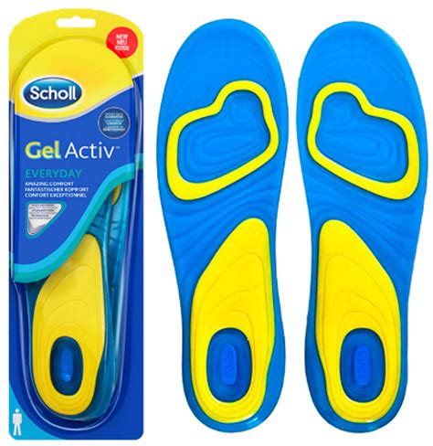 Ортопедические гелевые стельки Scholl мужские (Шоль) Gel Activ - BERI ...