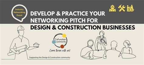 Develop & Practice Networking Pitch for Design & Construction ...