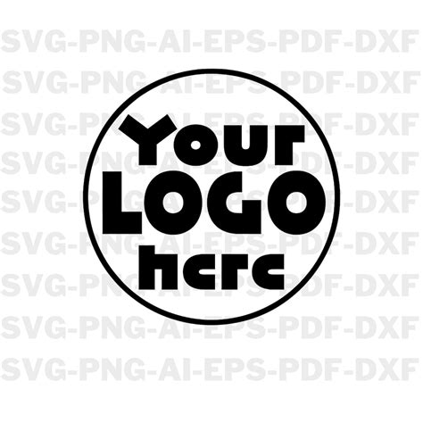 Your Logo Here SVG - Etsy