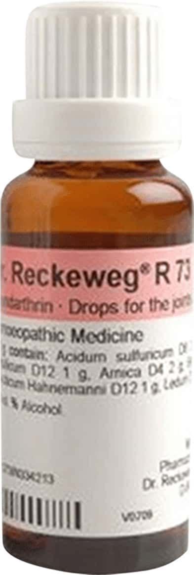 Buy DR.RECKEWEG R 73 JOINT PAIN DROPS 22 ML Online & Get Upto 60% OFF ...