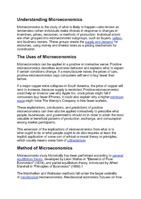 Understanding Microeconomics - Understanding Microeconomics ...