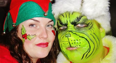 Grinch Face Painting at PaintingValley.com | Explore collection of ...