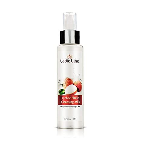 Buy Vedicline Lychee Shake Cleansing Milk, Reduces Dust, Dirt & Make-up ...