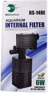 RS ELECTRICAL Aquarium Internal Power Filter Power : 6 Watts OutPut ...
