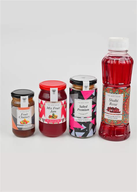 Get City Crimson Vibrancy Gift Hamper - Rose Sharbat, Fruit Jam , Fruit ...