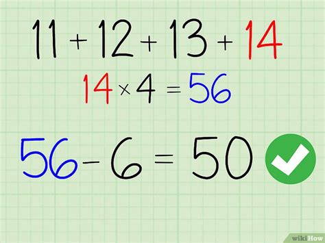 How to Add 5 Consecutive Numbers Quickly 的图像结果