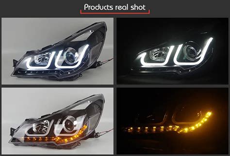 Car Styling Head lamp light for Subaru Legacy Headlights 2010-2016 ...