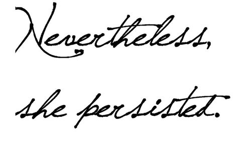 Nevertheless she persisted | Etsy