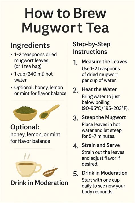 Mugwort Tea: Benefits, Side Effects, How to Brew