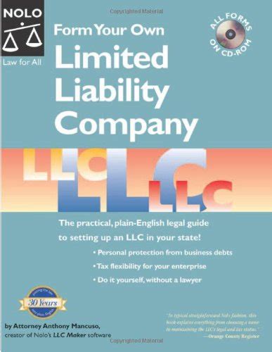 Buy Form Your Own Limited Liability Company Book Online at Low Prices ...