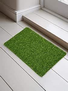 Buy Kuber Industries PVC Rectangular Door Mat - 24" X 15", Green Online ...