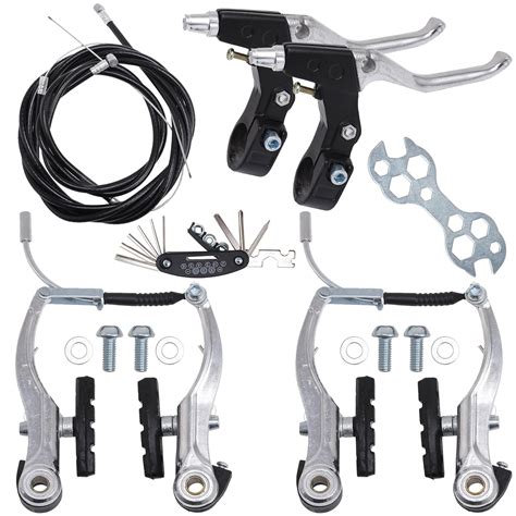 Stylemafia Complete V Bike Brake Set, Front and Rear Bike MTB Brake ...