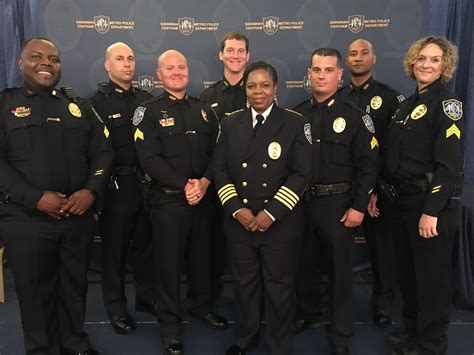 SCMPD Promotes Seven, Graduates 31 - SAVANNAH POLICE