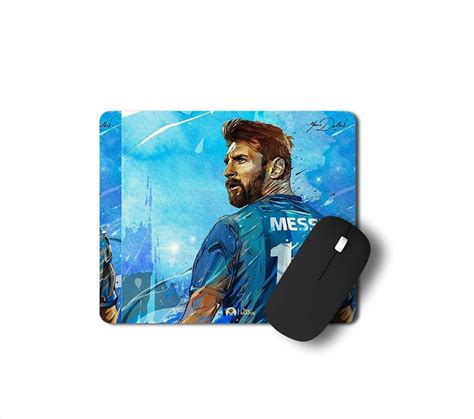 Tee Mafia Lionel Messi Gaming Mouse Pad for Gamers | Barcelona Mousepad ...