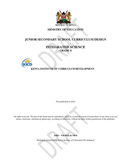 Image result for Science Class 8 Kenya