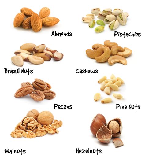 Nuts Types | Recipes Ambrosial
